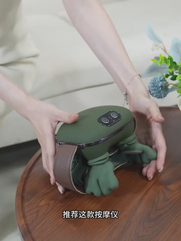 Portable, Bionic Heated Neck and Back Massager